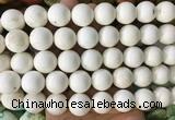 LSBS743 15 inches 16mm round howlite turquoise gemstone beads wholesale