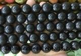LSBS757 15 inches 16mm round howlite turquoise gemstone beads wholesale
