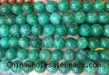 LSBS764 15 inches 14mm round agate gemstone beads wholesale