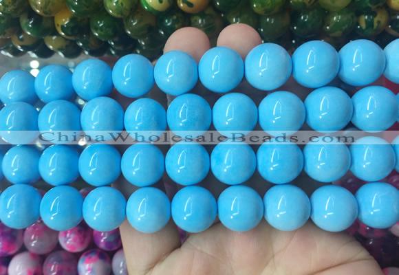 LSBS769 15 inches 14mm round agate gemstone beads wholesale