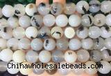 LSBS775 15 inches 14mm round agate gemstone beads wholesale