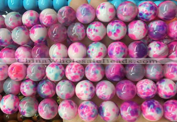 LSBS778 15 inches 14mm round agate gemstone beads wholesale