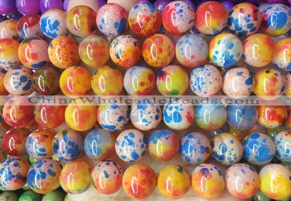 LSBS780 15 inches 14mm round agate gemstone beads wholesale