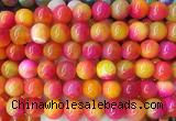 LSBS781 15 inches 14mm round agate gemstone beads wholesale