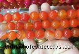 LSBS782 15 inches 14mm round agate gemstone beads wholesale