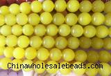 LSBS818 15 inches 14mm round candy jade gemstone beads wholesale