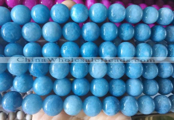 LSBS821 15 inches 14mm round candy jade gemstone beads wholesale