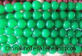 LSBS824 15 inches 14mm round candy jade gemstone beads wholesale