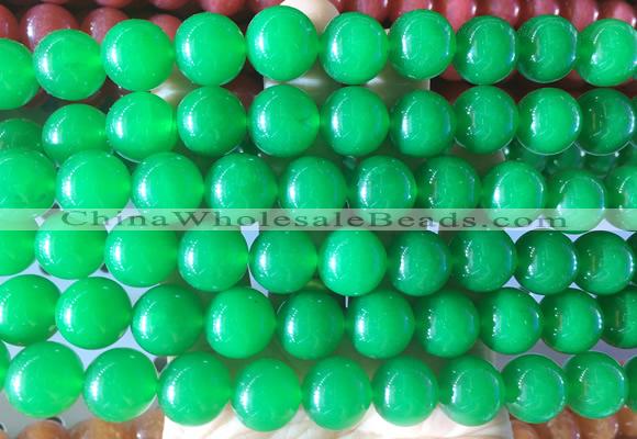 LSBS824 15 inches 14mm round candy jade gemstone beads wholesale