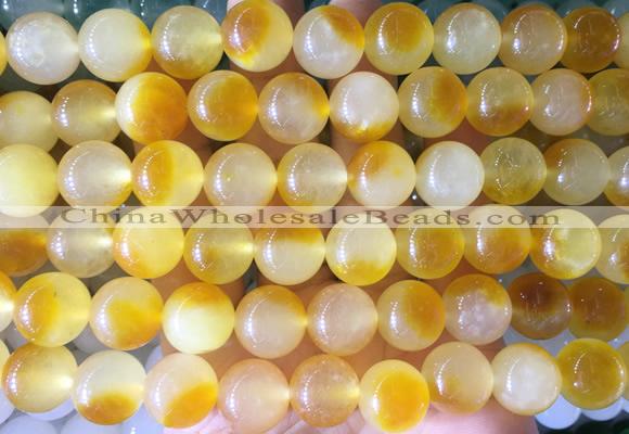 LSBS830 15 inches 14mm round candy jade gemstone beads wholesale