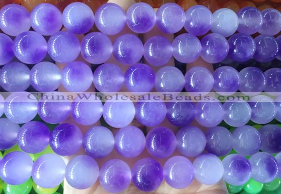 LSBS834 15 inches 14mm round candy jade gemstone beads wholesale