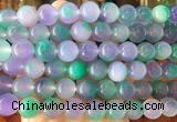 LSBS835 15 inches 14mm round candy jade gemstone beads wholesale
