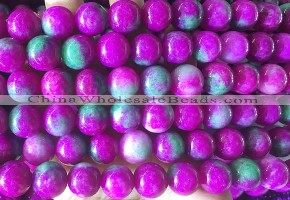 LSBS836 15 inches 14mm round candy jade gemstone beads wholesale