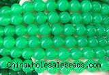 LSBS839 15 inches 14mm round candy jade gemstone beads wholesale