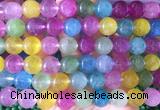 LSBS840 15 inches 14mm round candy jade gemstone beads wholesale