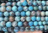 LSBS845 15 inches 14mm round patterned agate gemstone beads wholesale