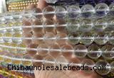 LSBS850 15 inches 14mm round synthetic crystal gemstone beads wholesale