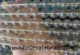 LSBS853 15 inches 14mm round synthetic crystal gemstone beads wholesale