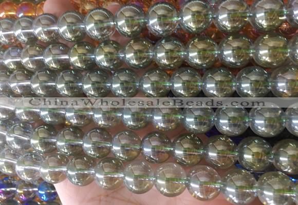 LSBS857 15 inches 14mm round synthetic crystal gemstone beads wholesale