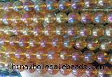 LSBS860 15 inches 14mm round synthetic crystal gemstone beads wholesale