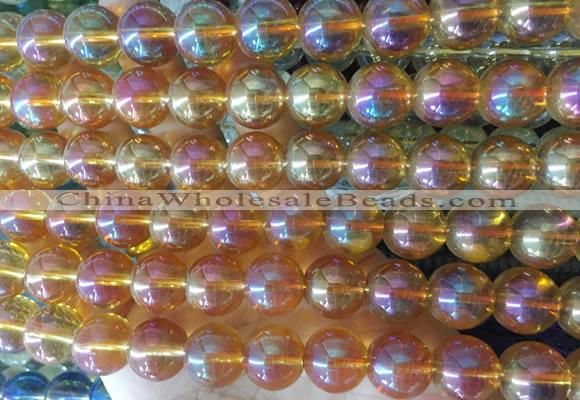 LSBS860 15 inches 14mm round synthetic crystal gemstone beads wholesale
