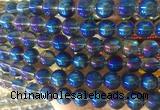 LSBS861 15 inches 14mm round synthetic crystal gemstone beads wholesale