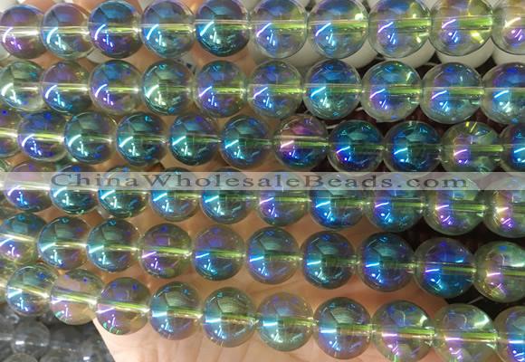 LSBS862 15 inches 14mm round synthetic crystal gemstone beads wholesale