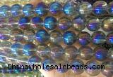 LSBS874 15 inches 16mm round synthetic crystal gemstone beads wholesale