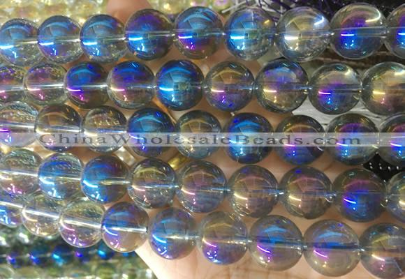 LSBS874 15 inches 16mm round synthetic crystal gemstone beads wholesale