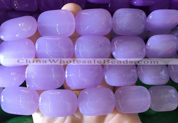 LSBS885 15 inches 18*25mm rectangle candy jade gemstone beads wholesale