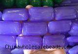 LSBS889 15 inches 24*45mm rectangle candy jade gemstone beads wholesale