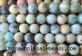LSBS916 15 inches 16mm round amazonite gemstone beads wholesale