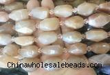MSBS27 15 inches 12*16mm - 15*20mm faceted nuggets moonstone beads