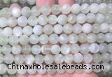 MSBS32 15 inches 8mm round green moonstone gemstone beads wholesale