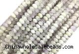 NABS01 15 inches 4*6mm faceted rondelle lavender amethyst beads