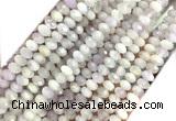 NABS02 15 inches 5*8mm faceted rondelle lavender amethyst beads