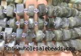 NGBS231 15 inches 10*14mm - 12*16mm faceted nuggets labradorite beads