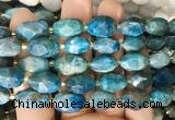 NGBS241 15 inches 8*12mm - 12*16mm faceted nuggets apatite beads