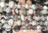 NGBS257 15 inches 10*14 - 12*16mm nuggets Mexican crazy agate beads wholesale