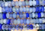 NGBS301 15 inches 8*14mm - 10*16mm faceted nuggets agate beads wholesale