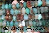 NGBS306 15 inches 8*14mm - 10*16mm faceted nuggets agate beads wholesale
