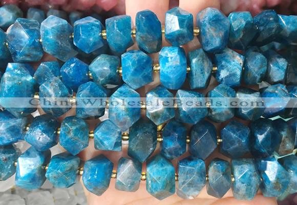 NGBS314 15 inches 10*14mm - 12*16mm nuggets apatite beads wholesale