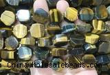 NGBS327 15 inches 14*16mm nuggets yellow tiger eye gemstone beads wholesale