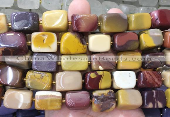 NGBS341 15 inches 12*16mm - 13*18mm nuggets mookaite beads wholesale