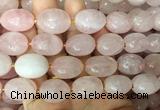 NGBS366 15 inches 13*18mm - 18*25mm nuggets rose quartz beads wholesale