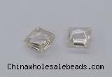 NGC1802 20*20mm diamond white crystal connectors wholesale