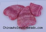 NGP110 Dyed rhodochrosite gemstone pendants set jewelry wholesale