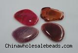 NGP1171 35*50mm - 45*65mm freeform agate gemstone pendants wholesale