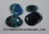 NGP1172 35*50mm - 45*65mm freeform agate gemstone pendants wholesale