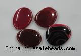 NGP1176 40*50mm - 50*60mm freeform agate gemstone pendants wholesale